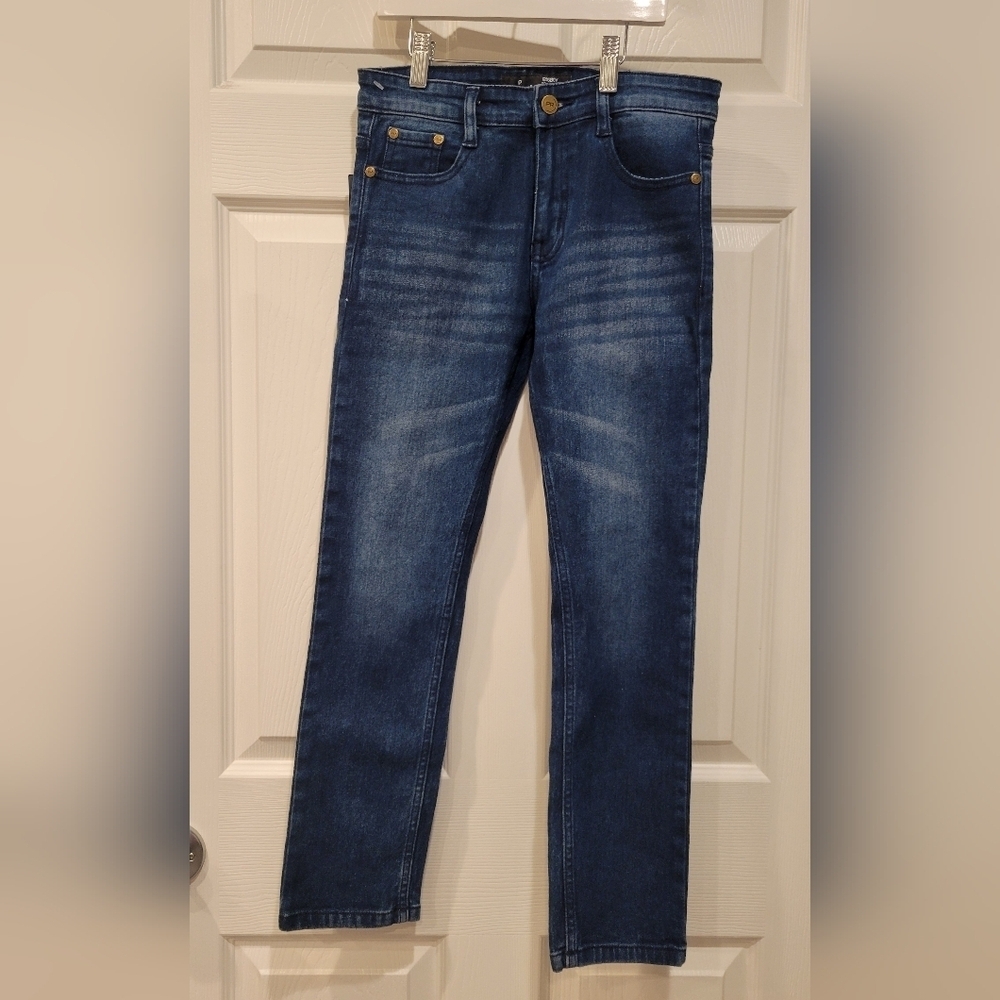 Public Record Big Boy Skinny Blue Jeans size 12  New